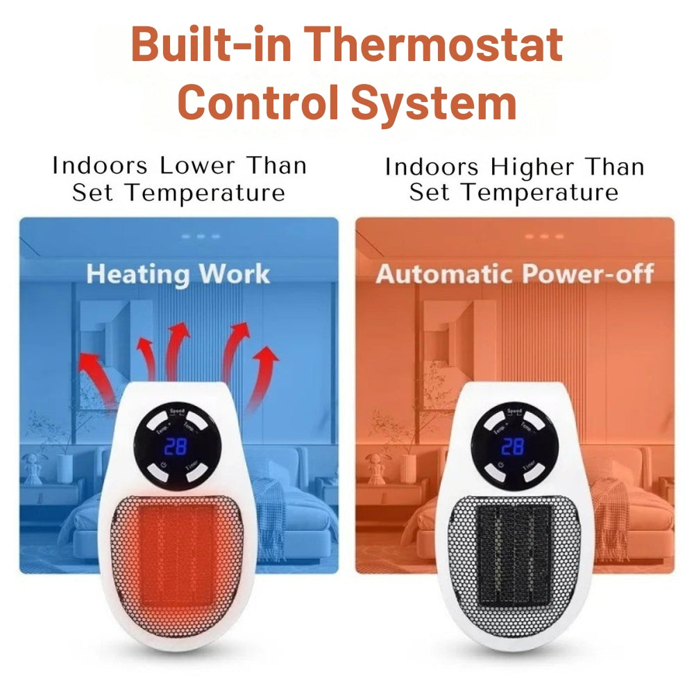 CozySway™ - Fanless Electric Heater