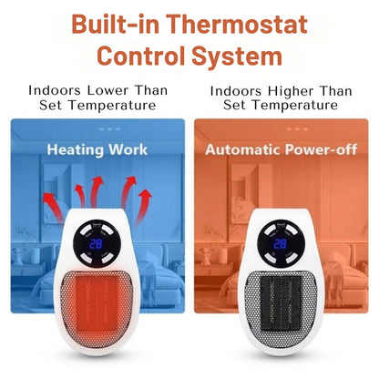 CozySway™ - Fanless Electric Heater