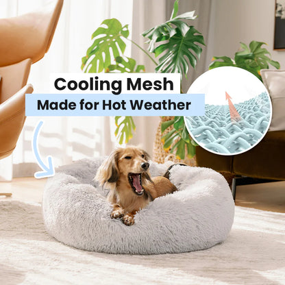 PawHaven™ Calming Donut Dog Bed